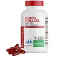 Bronson Extra Strength Antarctic Krill Oil 2000 mg with Omega3s EPA