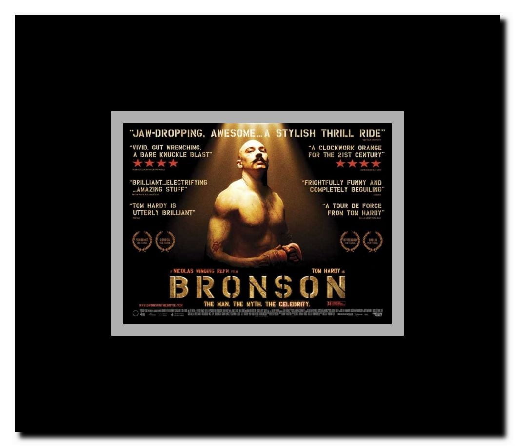 Bronson Framed Movie Poster