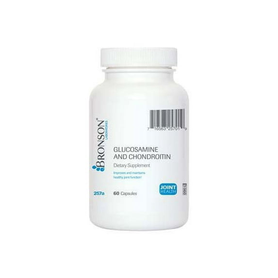 Bronson Glucosamine and Chondroitin, 60 Capsules