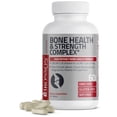 thumbnail image 1 of Bronson High Potency Bone Health & Strength Complex Formula 200 MCG of Vitamin K2 as MK7, Plus Calcium, Boron, Cissus Quadrangularis, Magnesium, Vitamin D3, and More - Non-GMO, 60 Tablets, 1 of 4