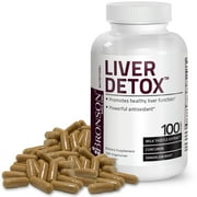 Bronson Liver Detox Supplement, 100 Capsules