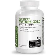 Bronson Multivitamin for Seniors Advanced Mature Gold, 60 Tablets