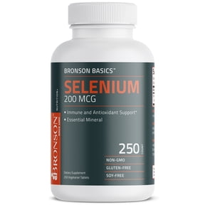 Bronson Selenium 200 mcg 250 Vegetarian Tablets