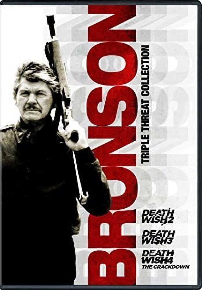 Bronson Triple Threat Collection: Death Wish 2 / Death Wish 3 / Death Wish 4: The Crackdown (DVD), MGM (Video & DVD), Action & Adventure - image 1 of 1