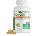 thumbnail image 1 of Bronson Turmeric + Ginger 1950 MG per Serving Antioxidant, Joint Health & Digestion Support with BioPerine, Non-GMO, 120 Vegetarian Capsules, 1 of 4