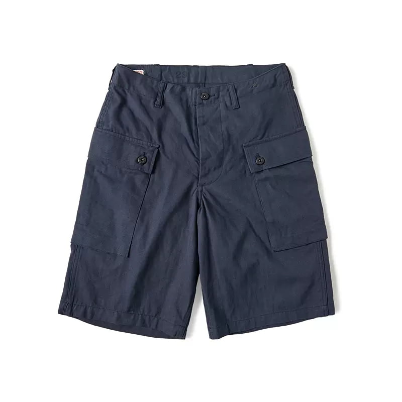 Bronson US Marine Corps P44 Shorts Vintage Men Military Herringbone Monkey Pants