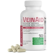 Bronson Vein Aid Diosmin Varicose Vein Complex - Non-GMO, Gluten Free, Soy Free, 90 Vegetarian Capsules