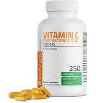 Bronson Vitamin C 1000 mg Premium Non-GMO Gluten Free Ascorbic Acid, Healthy Immune System, Antioxidant Protection, 250 Tablets