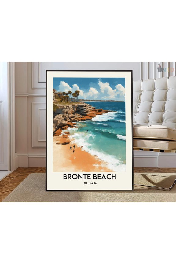 Bronte Beach Sydney Poster Unframed Paper Print
