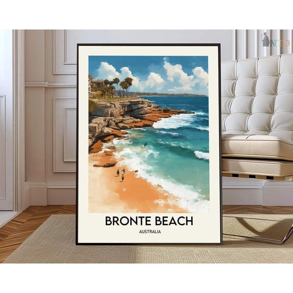 Bronte Beach Sydney Poster Unframed Paper Print