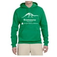 thumbnail image 1 of Brontosaurus Science Museum of Minnesota Stranger Fan Mens TV Graphic Hoodie, 1 of 1