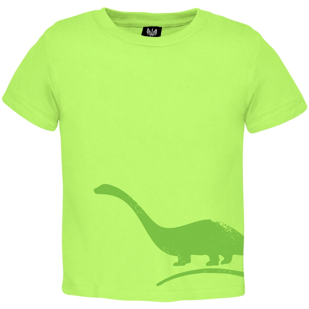 Brontosaur Blue Sustainable Babies Cotton T-Shirt main image 0