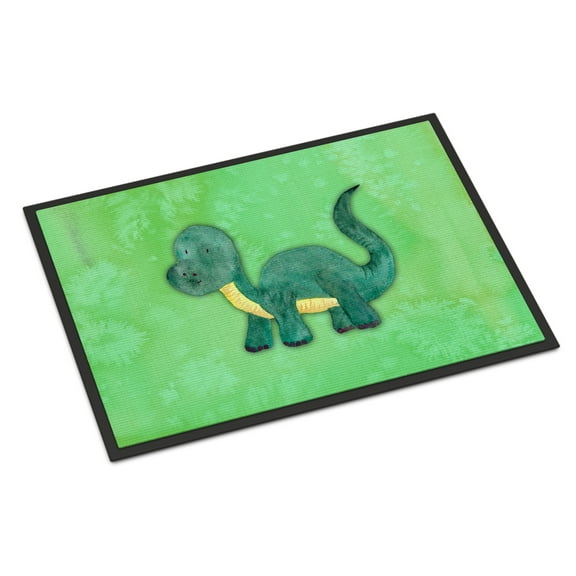 Brontosaurus Watercolor Doormat 24x36