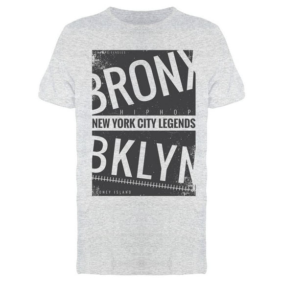 Bronx And Brkln, Nyc Tee Men's -Image by Shutterstock