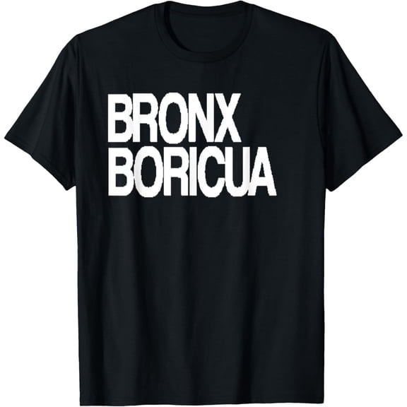 Bronx Boricua/Boriqua T-ShirtMen and women, Black T-shirt, size: Extra large