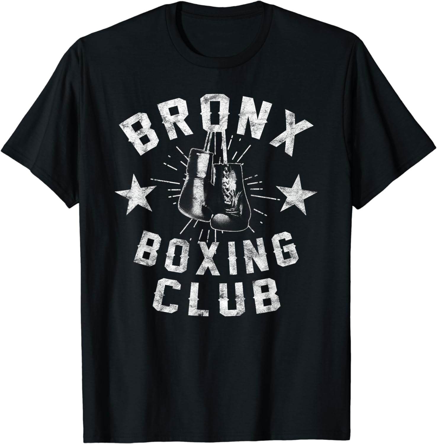 Brooklyn Boxing Club - Vintage Distressed Boxer T-Shirt Brooklyn Boxing Club - Vintage Distressed Boxer T-Shirt