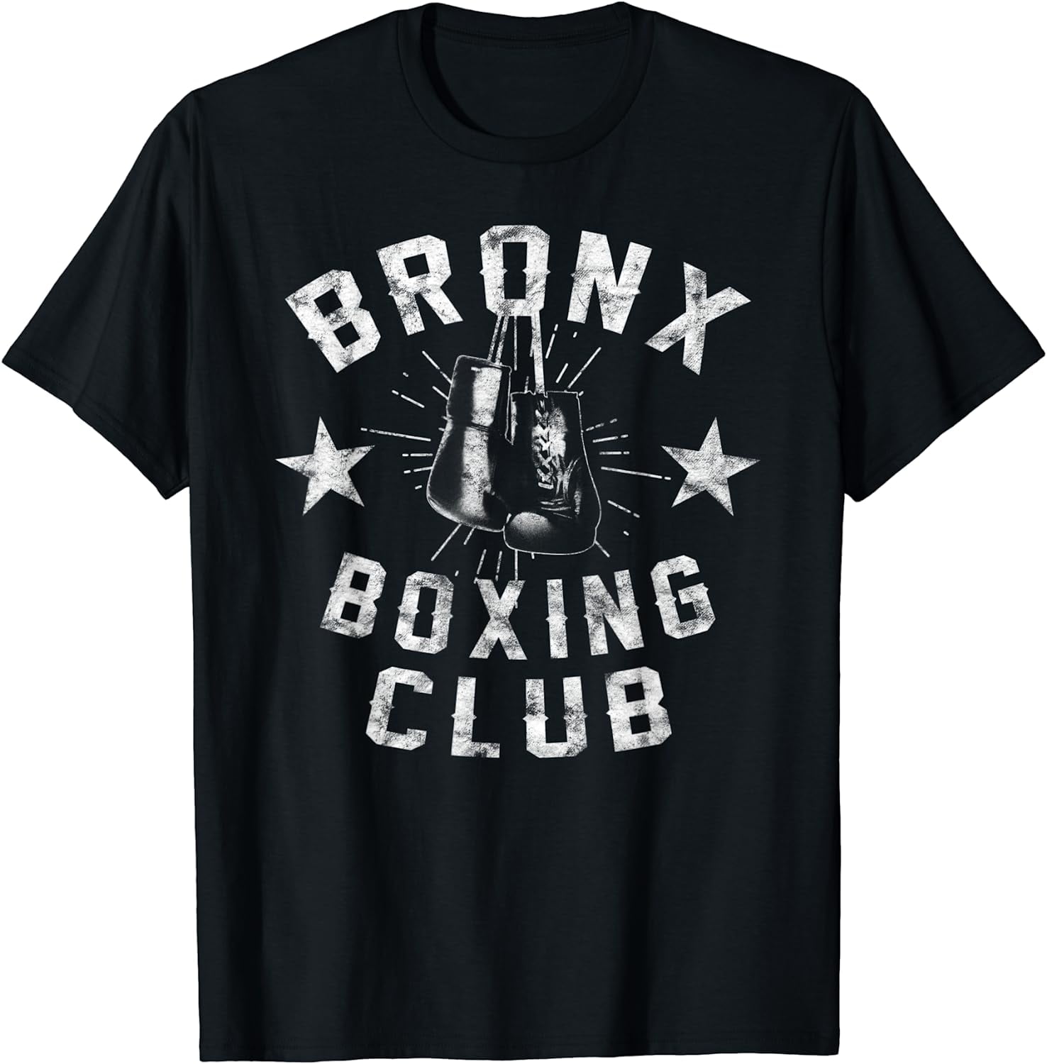 Bronx Boxing Club - Vintage Distressed Boxer T-Shirt Bronx Boxing Club - Vintage Distressed Boxer T-Shirt