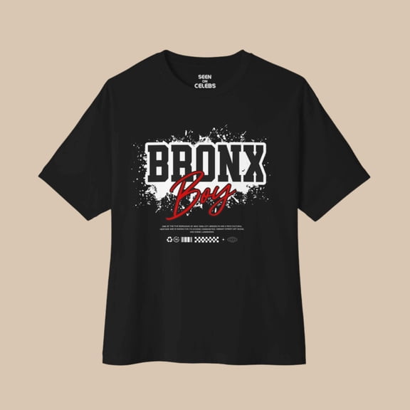 Bronx Boy New York City T-shirt | NYC Boroughs Hip Hop Rap Culture Tees | 3 Colors