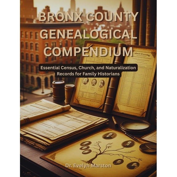 Bronx County Genealogical Compendium: Essential Census, Church, and Naturalization Records for Family Historians, (Paperback)