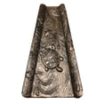 thumbnail image 1 of Bronze 22.5-in Cast Aluminum Downspout Gutter Turtle Splash Block, 1 of 4