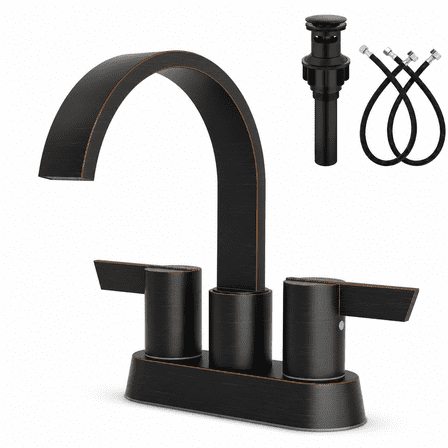 Moen Caldwell 2-Handle 4 In. Bathroom Faucet With Pop-Up - Walmart.com