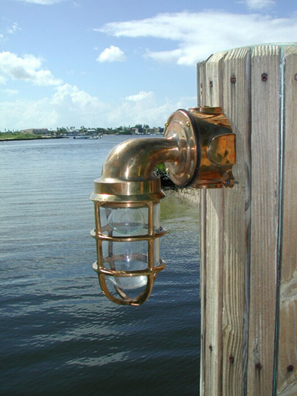 Solid Brass Nautical Dock Light – Lannan Gallery