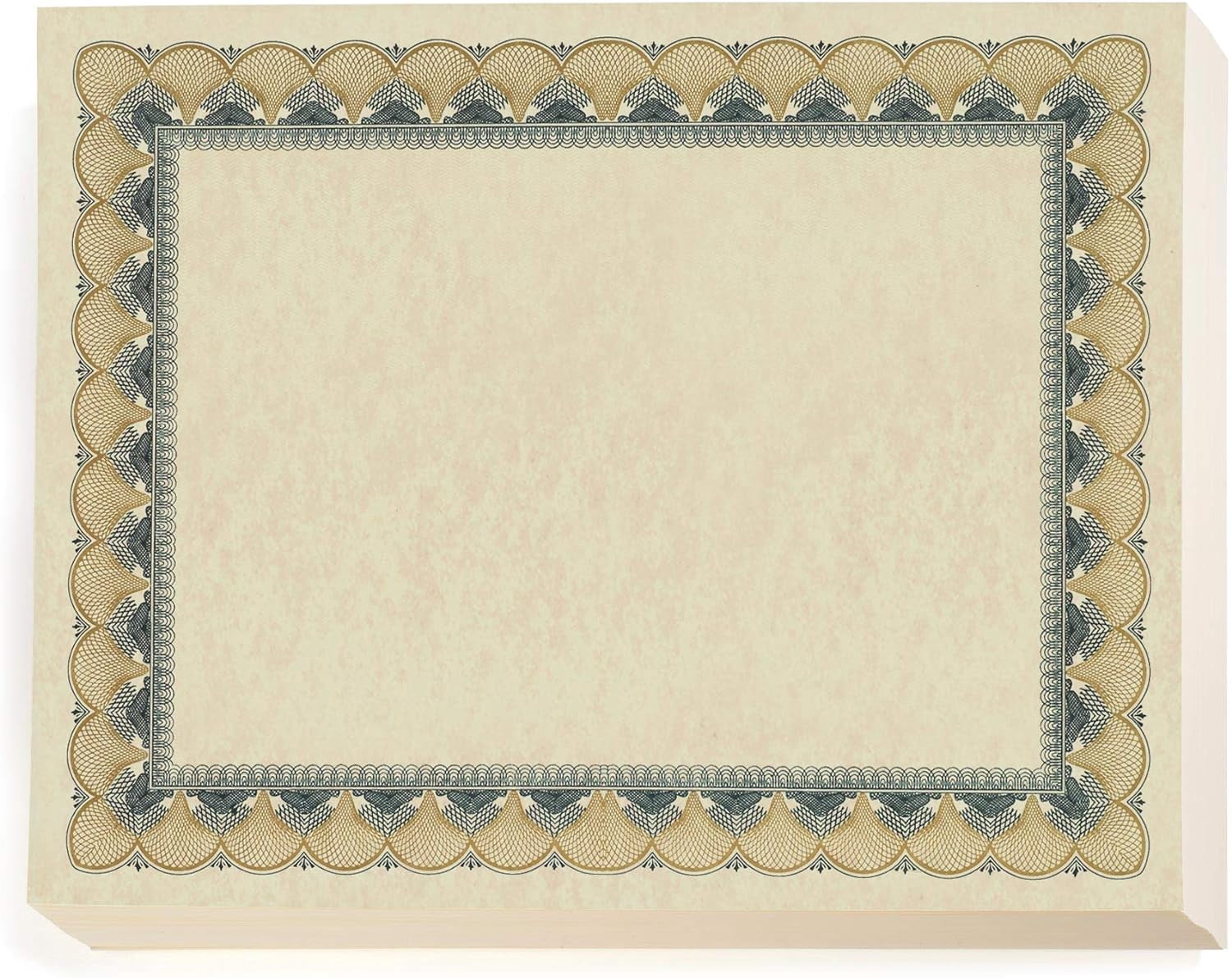 Bronze And Black Traditional Metal Colored Standard Aged Parchment