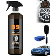 Bronze Bomber Non-Acid Wheel Cleaner, Secret Labs Bronze Bomber Wheel Cleaner, 120ml Powerful Bronze Bomber Wheel Cleaner