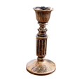 thumbnail image 1 of Bronze Candle Holder Stand, Antique Gold Taper Candlestick Holder for Modern Wedding Centerpieces, Festive Parties and Home Living Room Decor, 1 of 5