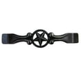 thumbnail image 1 of Bronze Cast Iron Texas Star Kitchen Door Pull Hardware Rustic Vanity Handle, 1 of 3