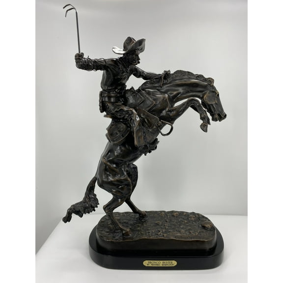 Bronze Classics Frederic Remington Bronco Buster 8.5" Sculpture