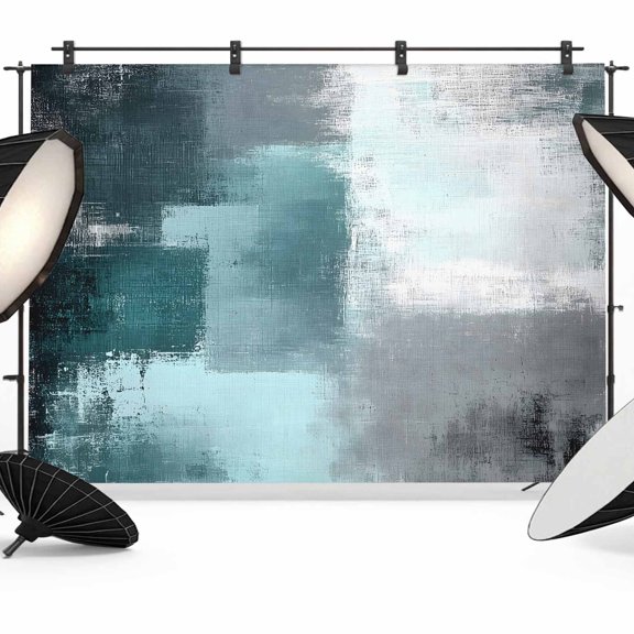 Bronze Color Block Backdrop for Photography, Abstract Shabby Modern Art Photo Backdrop Portrait Background Party Banner Photo Backgrounds for Studio Booth Props, 12x8ft