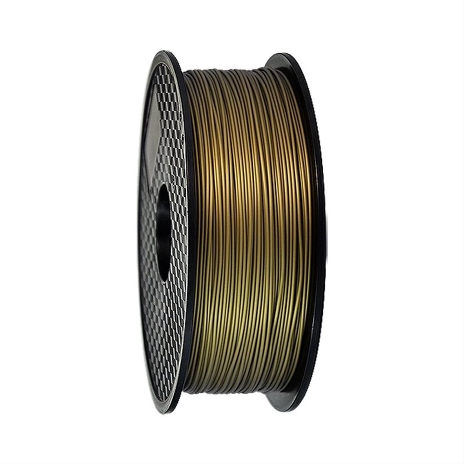 Bronze Color PLA 3D Printer Filament 1.75mm 1KG 3D Printing Materials Supplies