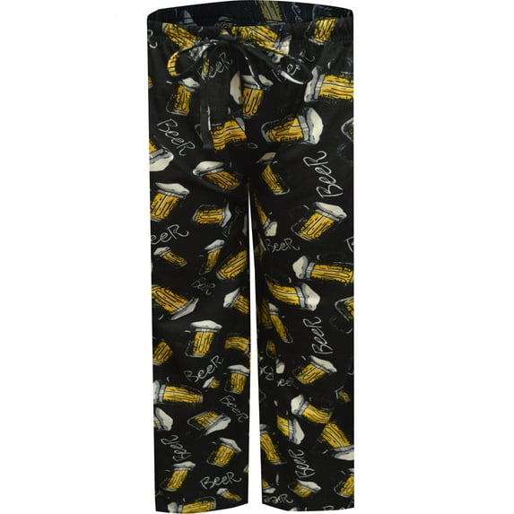 Bronze Eagle Mens Frosty Beer Mug Lounge Pants (Medium)