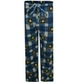 thumbnail image 1 of Bronze Eagle Mens US Army Navy and Gray Plaid Fleece Lounge Pant (Large), 1 of 1