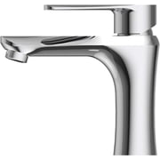 Bronze Faucet One-Key Hot and Cold Water Sink Mixer Tap, Single Handle Lavatory Faucet for Home Bathroom, Thickened Ceramic Valve Core, Crystal Diamond Plating