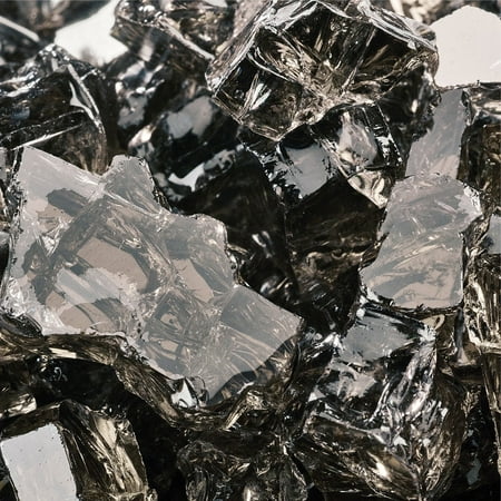 Bronze Fire Pit Glass | 1/2", Reflective, 10 lbs