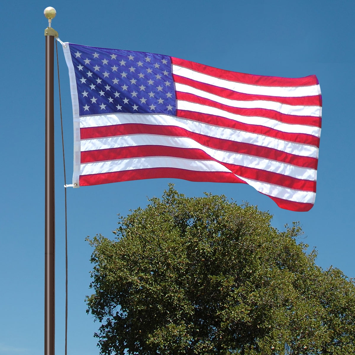 Bronze Flagpole Kit - No Flag