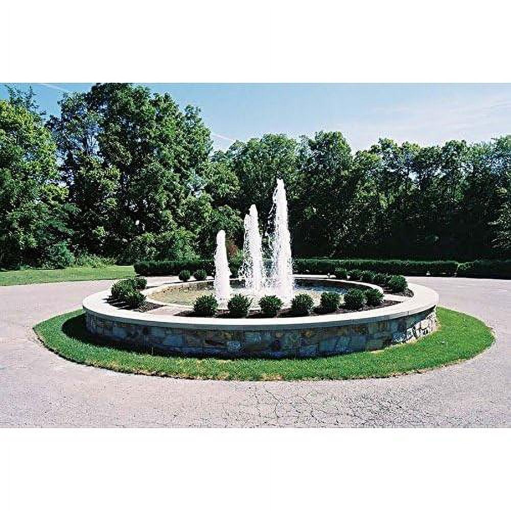 Bronze Foam Jet Nozzle For Pond Fountain Produces Foaming Geyser Spray