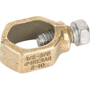 Bronze Ground Clamp - Single Pack   Residential Use, Standard Application