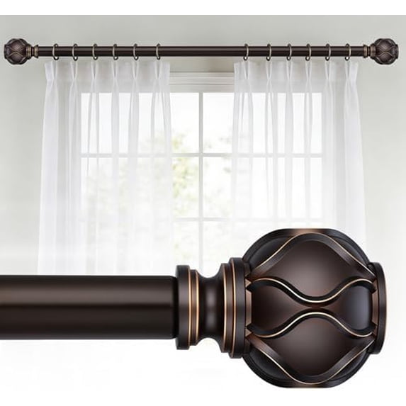 170 Inch Curtain Rod