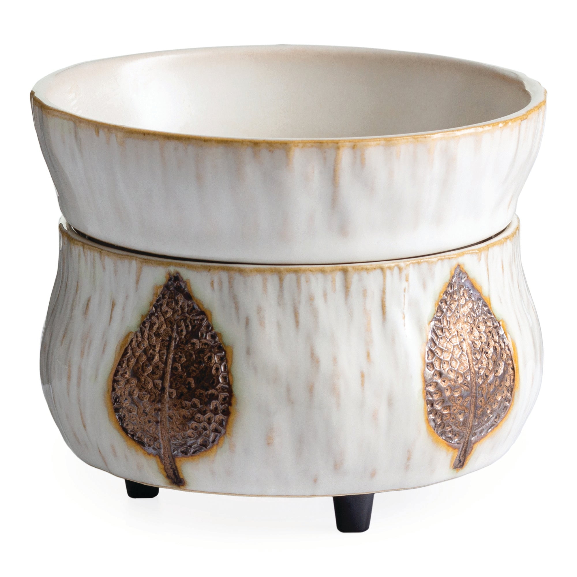 Bronze Leaf Hot Plate Wax Warmer