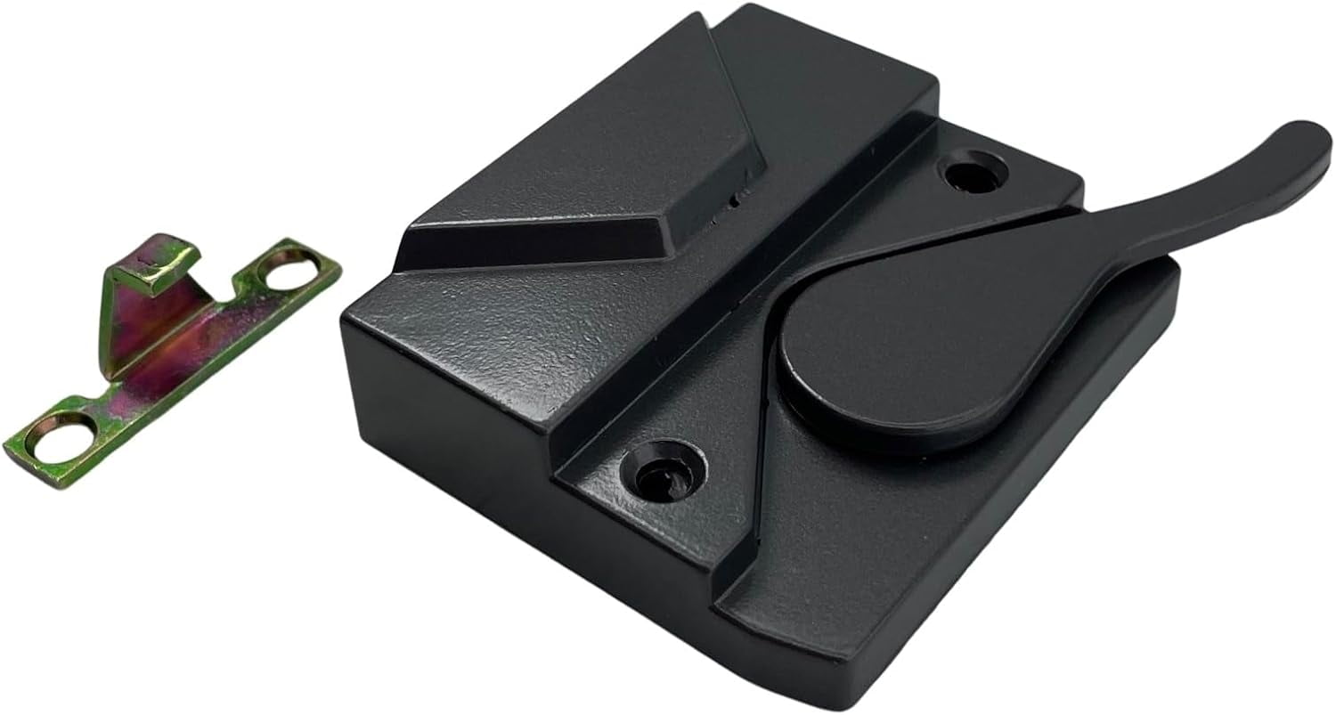 Bronze Left Hand Casement Window Lock 2-3/8; Screw Holes H3572 ...