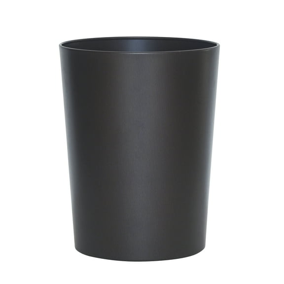 Bronze Metal Bathroom Wastebasket, Mainstays 2.2 gal