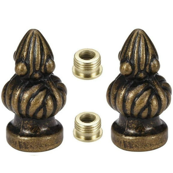 Bronze Metal Lamp Finial Cap Knob Lamp Decoration for Lamp Shade Accessories