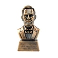 thumbnail image 1 of Bronze Metal President Abraham Abe Lincoln Bust Statue Die Cast Pencil Sharpener, 1 of 3