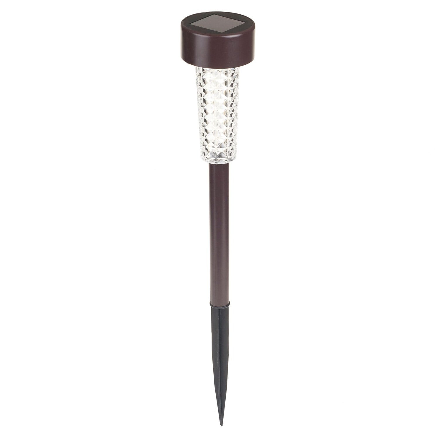 Textured Bronze LED Solar Pathway Light Pack