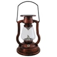 thumbnail image 1 of Bronze Solar Lantern Outdoor LED Plastic Garden Flickering Flameless Candle Lights, 1 of 6