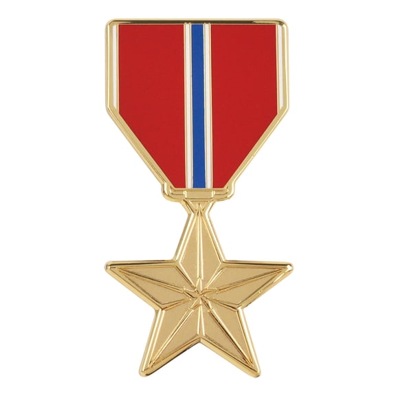 Bronze Star Car Emblem