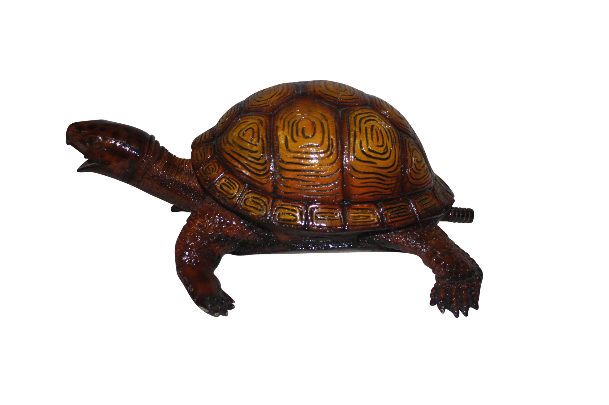 Nifao Turtle – Outdoor Bronze Fountain, Garden Water Feature, 14"L x 10"W x 6"H